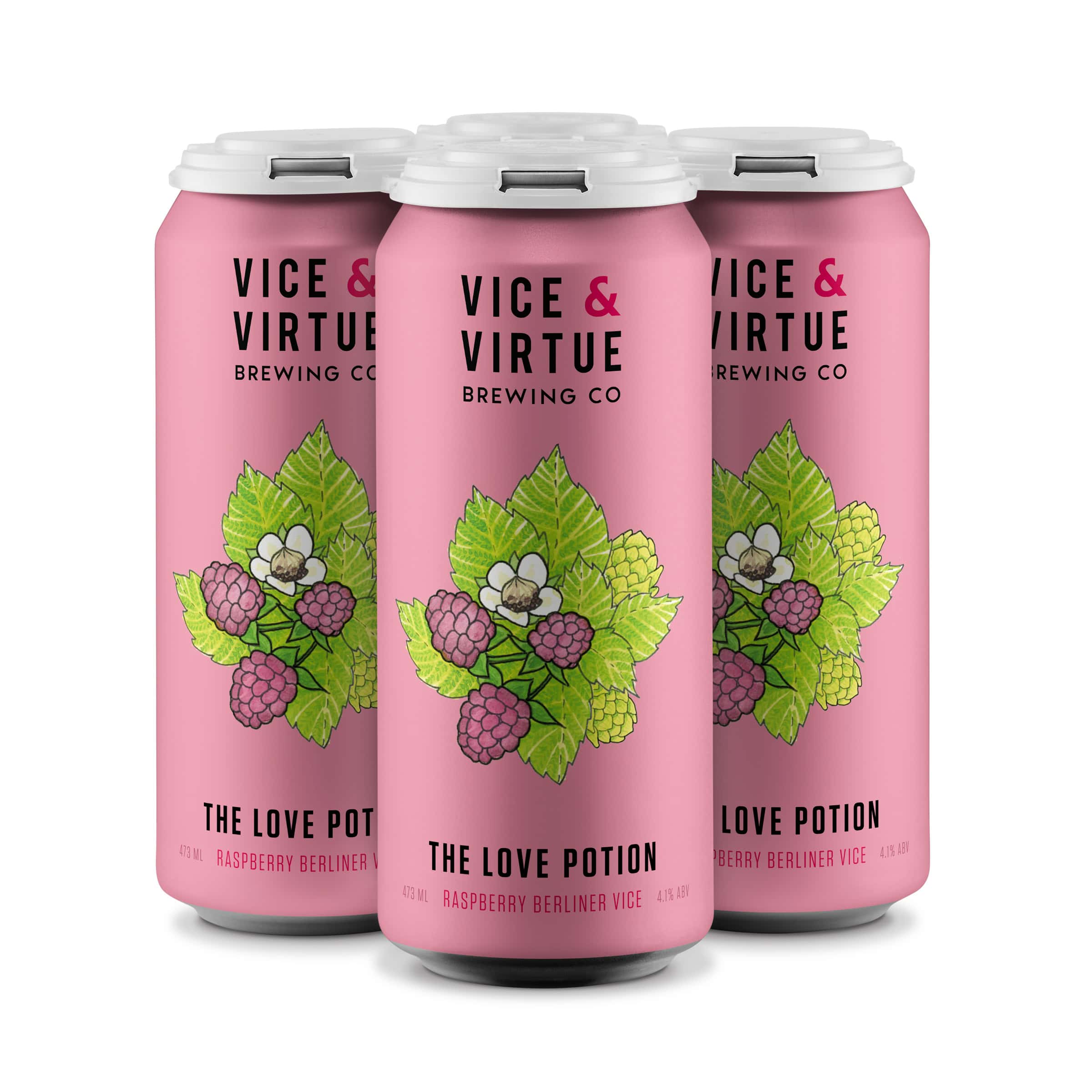 Vice & virtue Brewing Love Potion Beer 4 pack