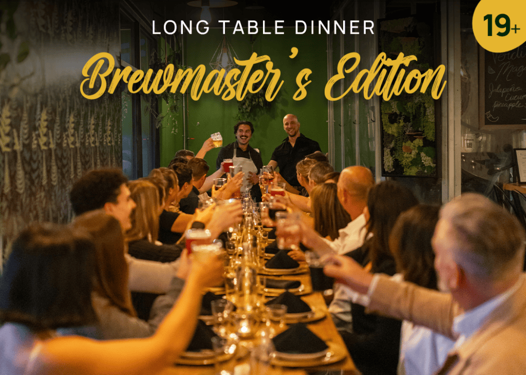 Brewmasters Dinner at Vice & Virtue Brewing Kelowna