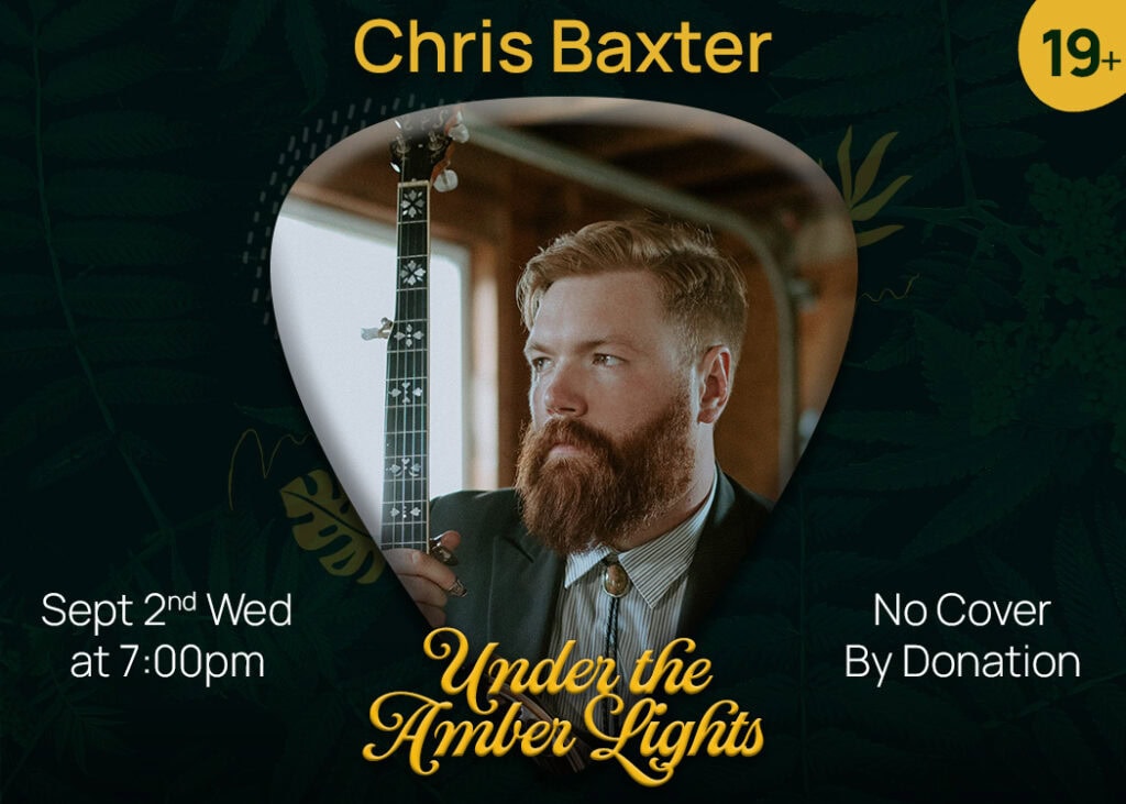 chris baxter free live show at vice and virtue